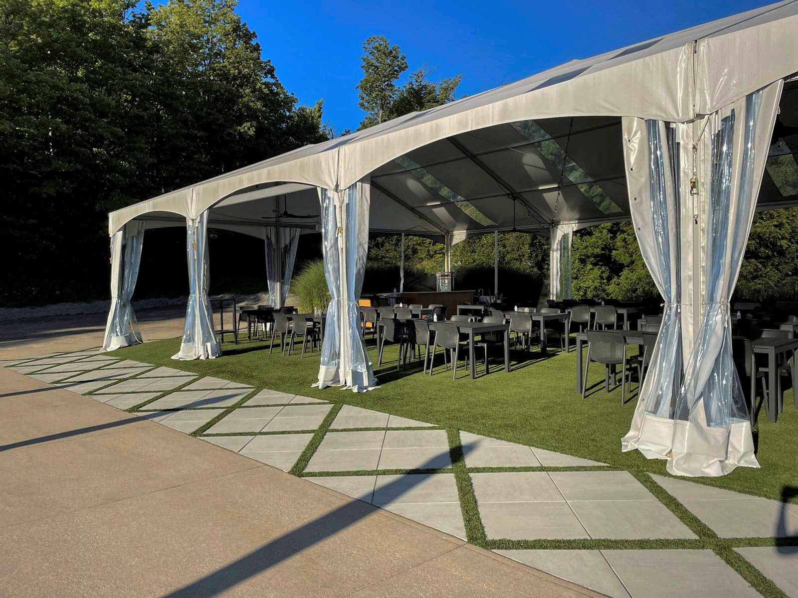 Artificial Turf at winery Artificial Turf at winery